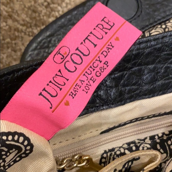 Juicy Couture Bags Juicy Couture Black Shoulder Bag Poshmark